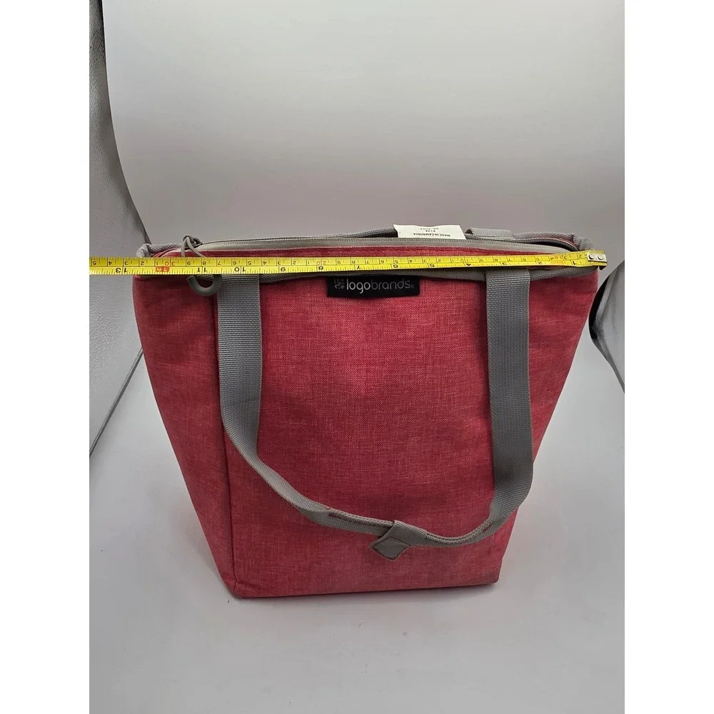 Logo Brands Kansas City Chiefs Insulated Cooler Tote Bag Red Yellow NFL N3